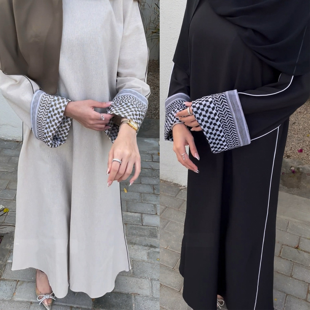 Dubai Elegance: Ramadan Abaya Collection Chic Turkish Jubah