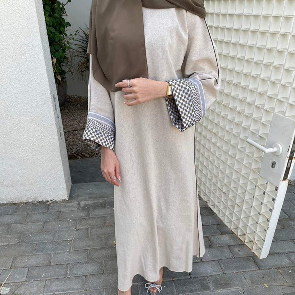 Dubai Elegance: Ramadan Abaya Collection Chic Turkish Jubah