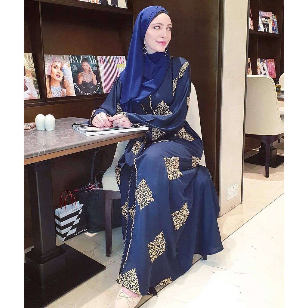 Modest Abaya Ramadan Dubai Robe Turkey Kaftan Islamic Clothing Muslim For Women Cardigan