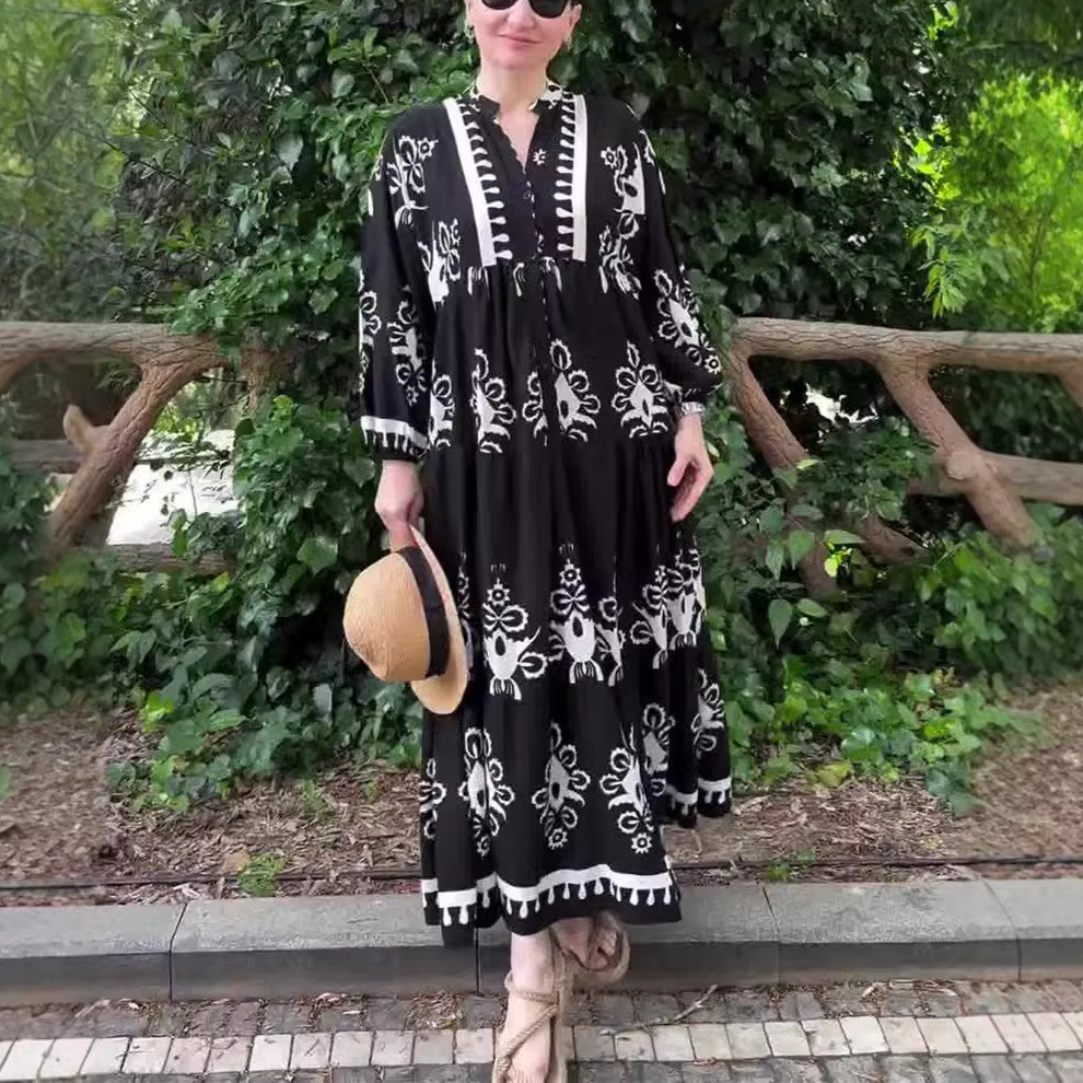 Abaya Muslim Dress Party Women Long Robe Ramadan Morocco Dubai Abayas Kaftan Islam Arab Modest Vestidos - detail 11
