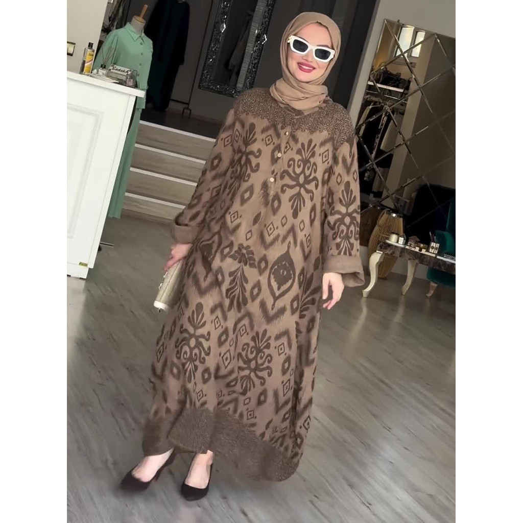 Ramadan Muslim Women Arabic Long Robe Abaya Dubai Saudi Vestidos Kaftan Abayas Modest Dresses