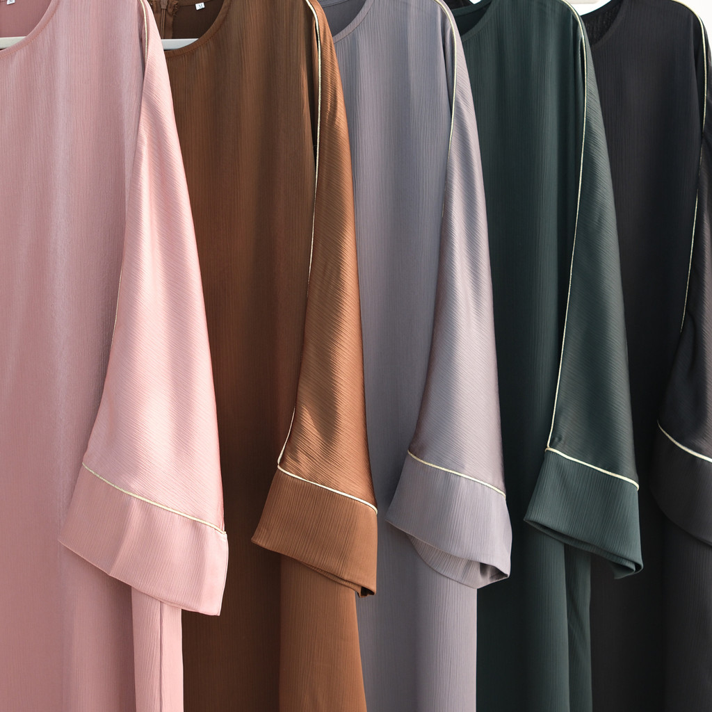Abayas Kaftan Islam Dress Vestidos Largos Saudi Arab Long Robe Muslim Women Ramadan Dubai Jalabiya