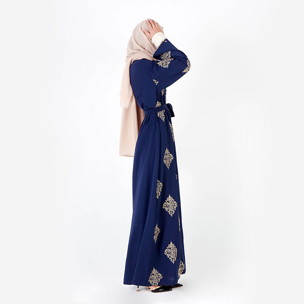Modest Abaya Ramadan Dubai Robe Turkey Kaftan Islamic Clothing Muslim For Women Cardigan