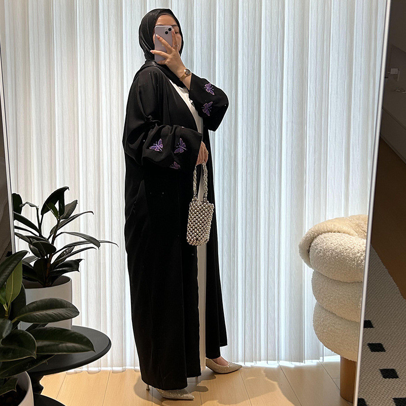 Abaya Muslim robe women's long dress women's clothing Middle Eastern dress plus size women's clothing