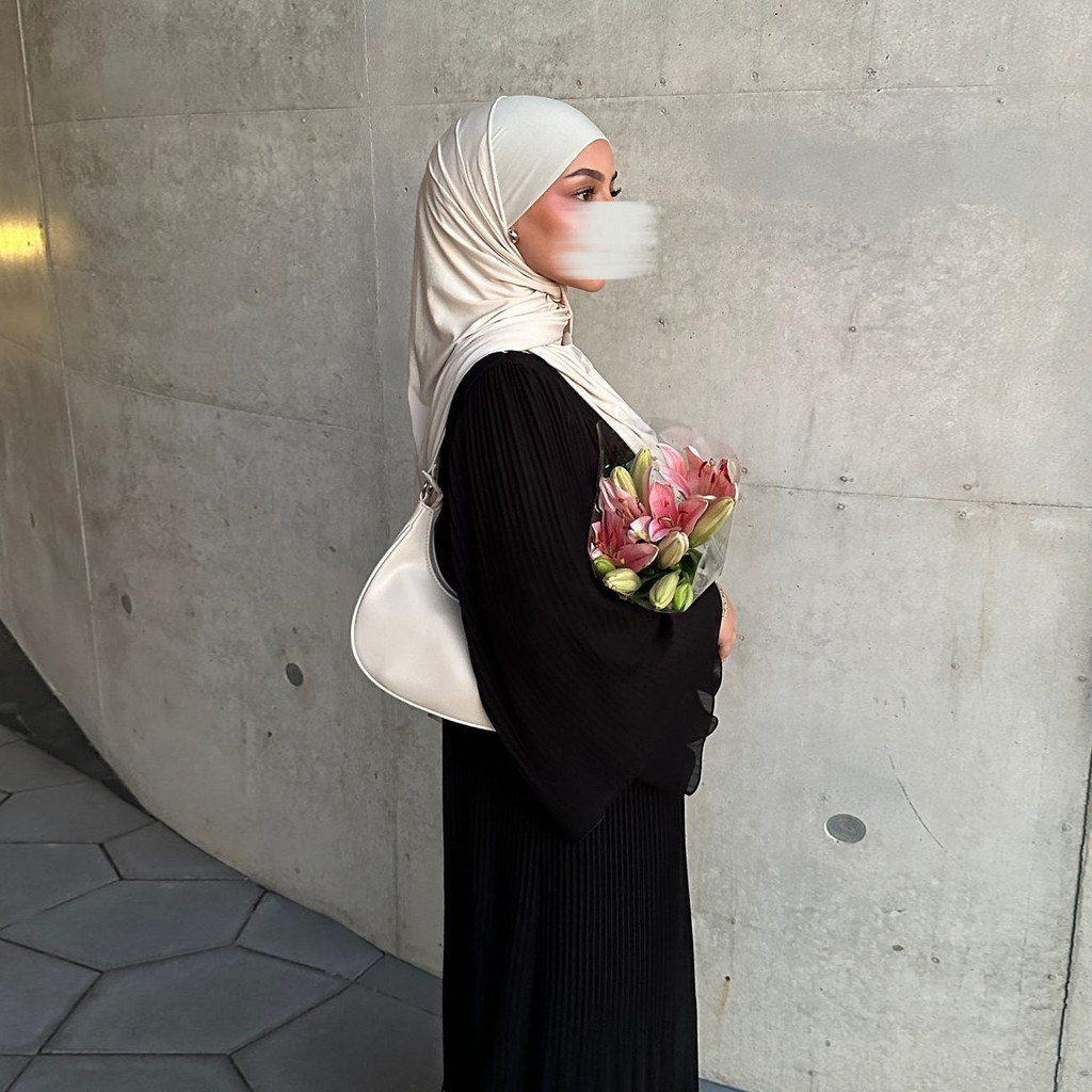 Ramadan Women Muslim Modest Closed Pleated Dresses Long Sleeve Abaya Kaftan Basic Islamic Raya Clothes Dress