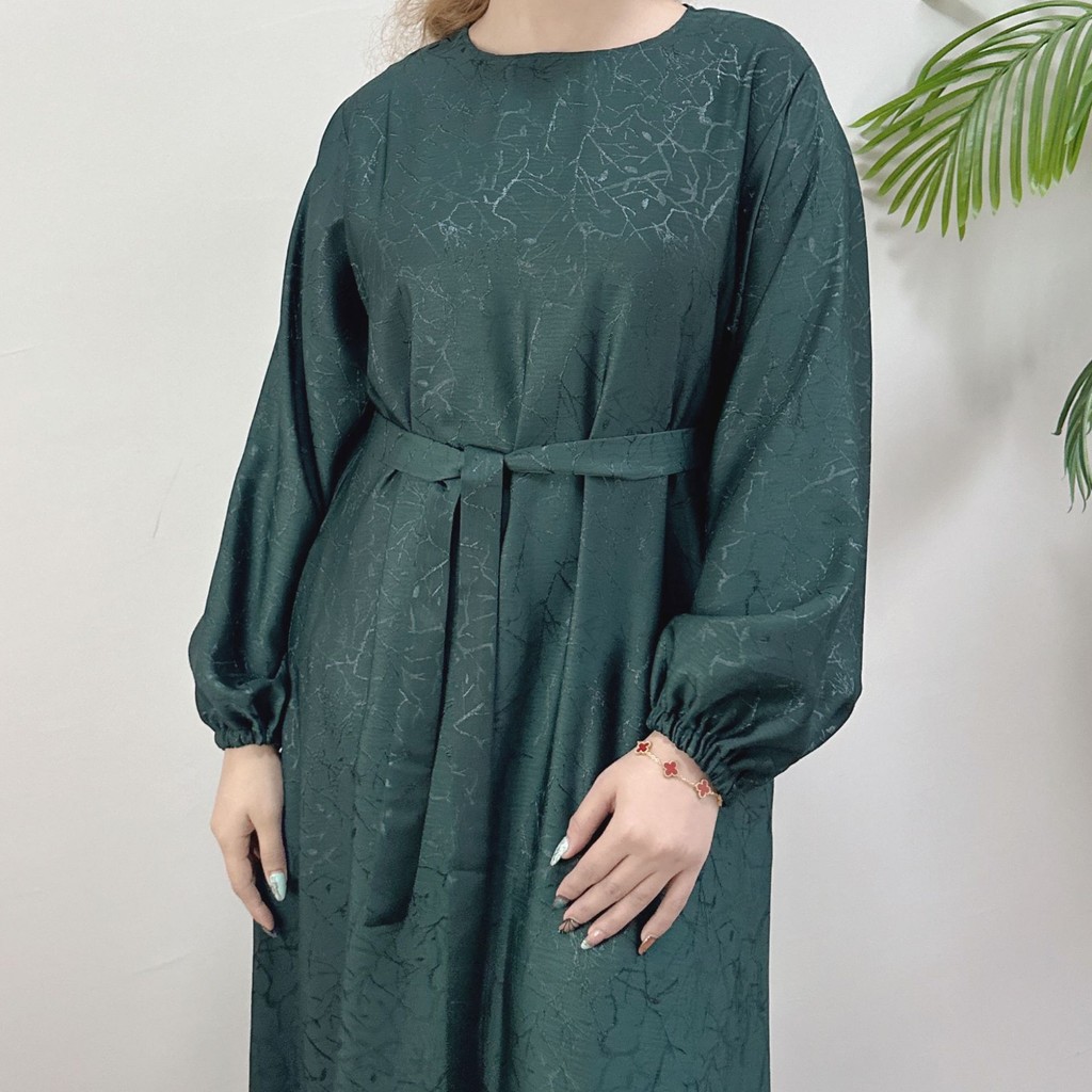 Raya Floral Print Muslim Abaya Dress Women Ramadan Party Dresses Dubai Arab Malay Kaftan Gown Robe Jubah