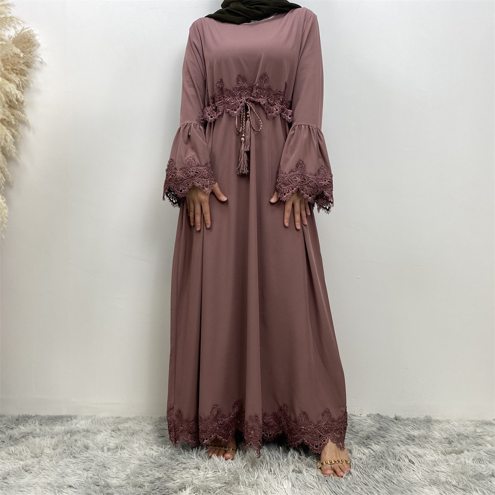 Modest Abaya Ramadan Muslimah De Mode Maxi Robe Malay Kaftan Islamic Clothing Muslim For Women Hijab Dress Caftan