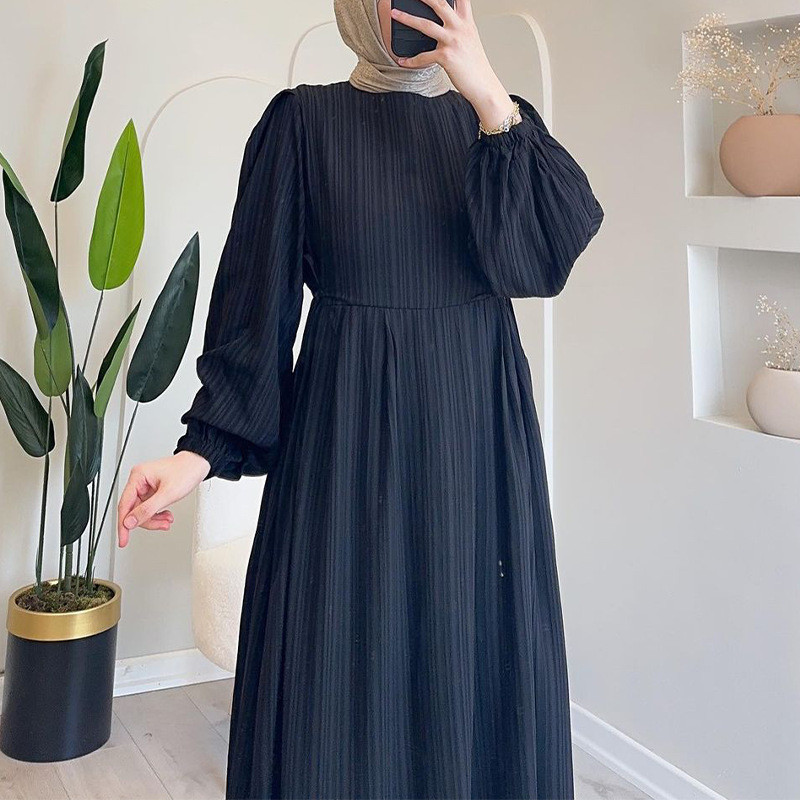 Muslim Fashion Galabia Abaya for Women Muslim Woman Dress Abayas Robe Islamic Women's Day Dresses