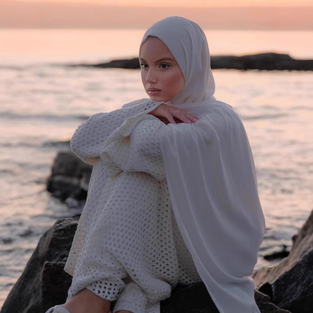 Women's clothing Dubai new fashion hollow loose dress Middle Eastern Muslim robe
