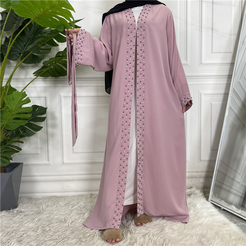Modest Abaya Ramadan Dubai Robe Muslimah SG Kaftan Islamic Clothing Muslim For Women Kimono Caftan Malayu Cardigan