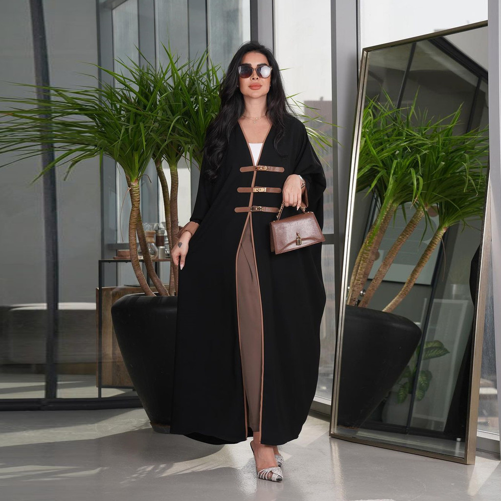 Ramadan Kimono Abaya Dubai Muslim Islam Saudi Arabia Kebaya Robe Fashion Dresses Abayas For Women Caftan