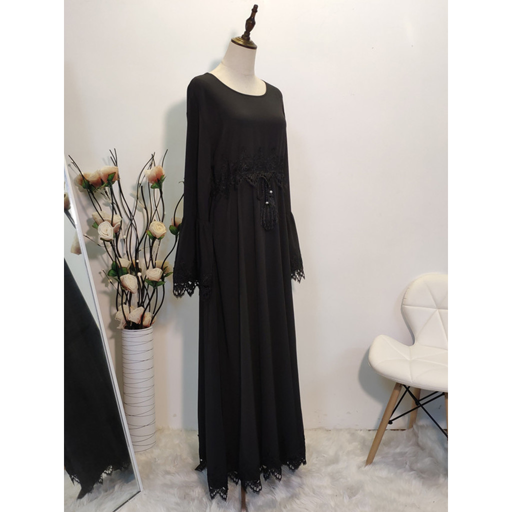 Modest Abaya Ramadan Muslimah De Mode Maxi Robe Malay Kaftan Islamic Clothing Muslim For Women Hijab Dress Caftan
