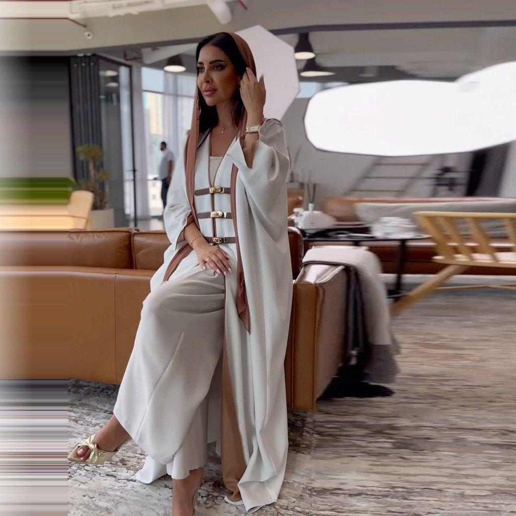 Ramadan Kimono Abaya Dubai Muslim Islam Saudi Arabia Kebaya Robe Fashion Dresses Abayas For Women Caftan