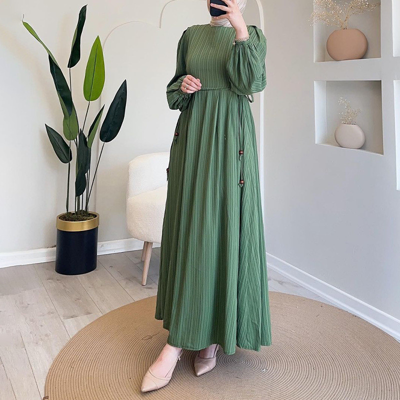 Muslim Fashion Galabia Abaya for Women Muslim Woman Dress Abayas Robe Islamic Women's Day Dresses