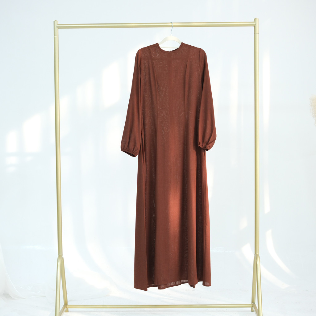 New Muslim Dress for Women Cotton and Linen Maxi Dresses Raya Ramadan Modest Abaya Robe Islam Clothing Jubah