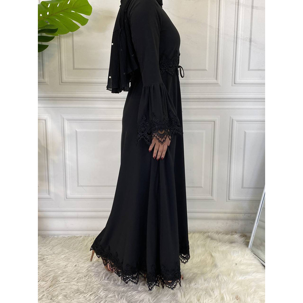 Modest Abaya Ramadan Muslimah De Mode Maxi Robe Malay Kaftan Islamic Clothing Muslim For Women Hijab Dress Caftan