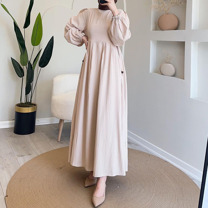 Muslim Fashion Galabia Abaya for Women Muslim Woman Dress Abayas Robe Islamic Women's Day Dresses