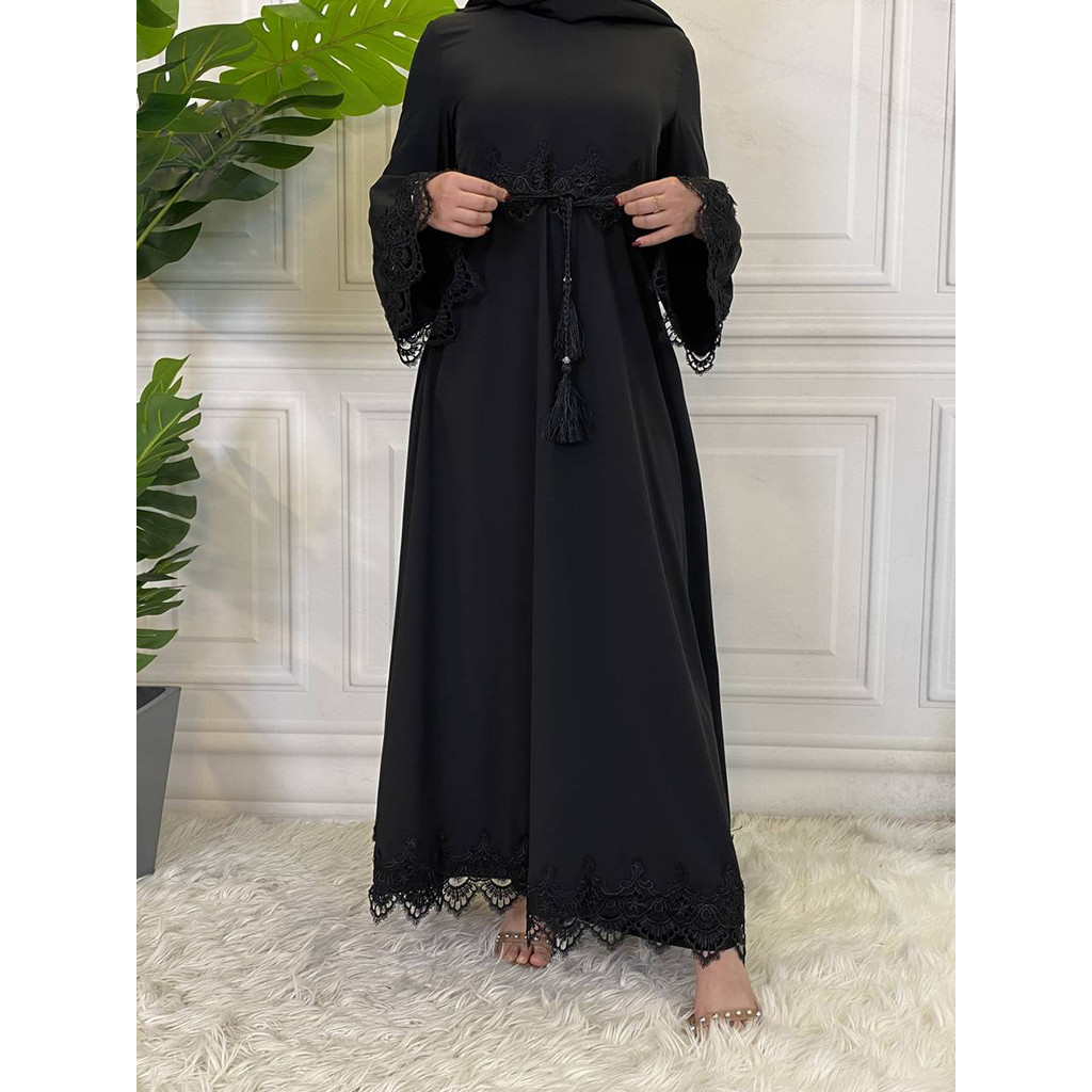 Modest Abaya Ramadan Muslimah De Mode Maxi Robe Malay Kaftan Islamic Clothing Muslim For Women Hijab Dress Caftan