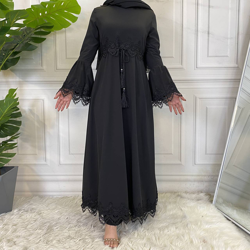 Modest Abaya Ramadan Muslimah De Mode Maxi Robe Malay Kaftan Islamic Clothing Muslim For Women Hijab Dress Caftan