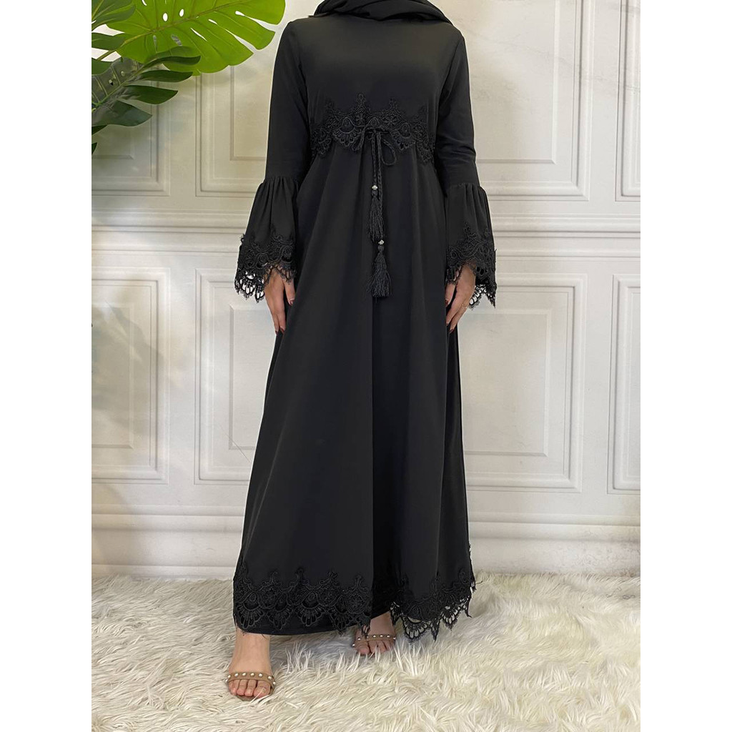 Modest Abaya Ramadan Muslimah De Mode Maxi Robe Malay Kaftan Islamic Clothing Muslim For Women Hijab Dress Caftan