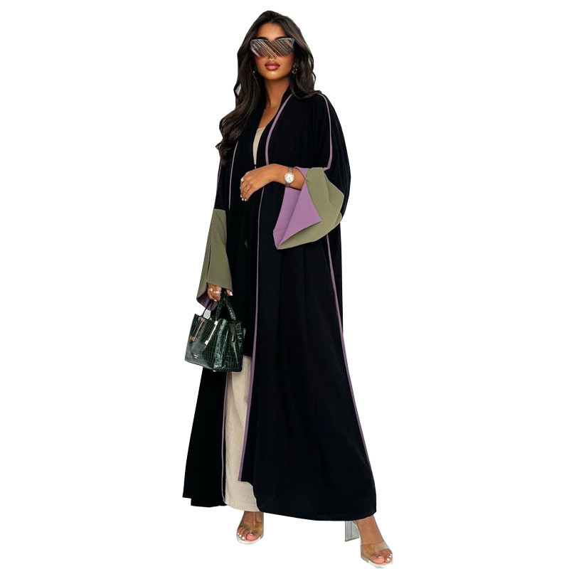 Raya Muslim Abaya for Women Split Sleeve Modest Party Dresses Ramadan Cardigan Abayas Kaftan Dubai Arab Long Robe