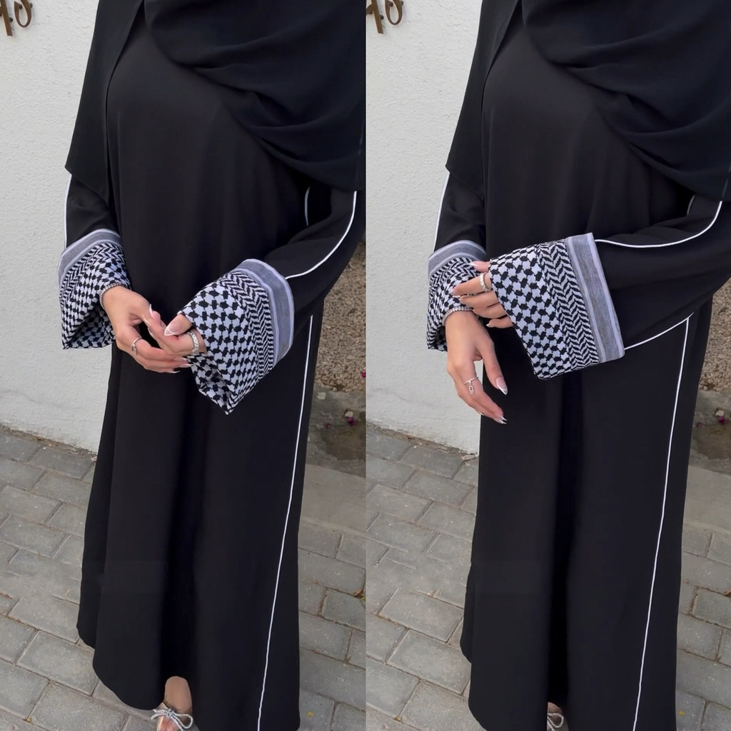 Dubai Elegance: Ramadan Abaya Collection Chic Turkish Jubah - detail 5