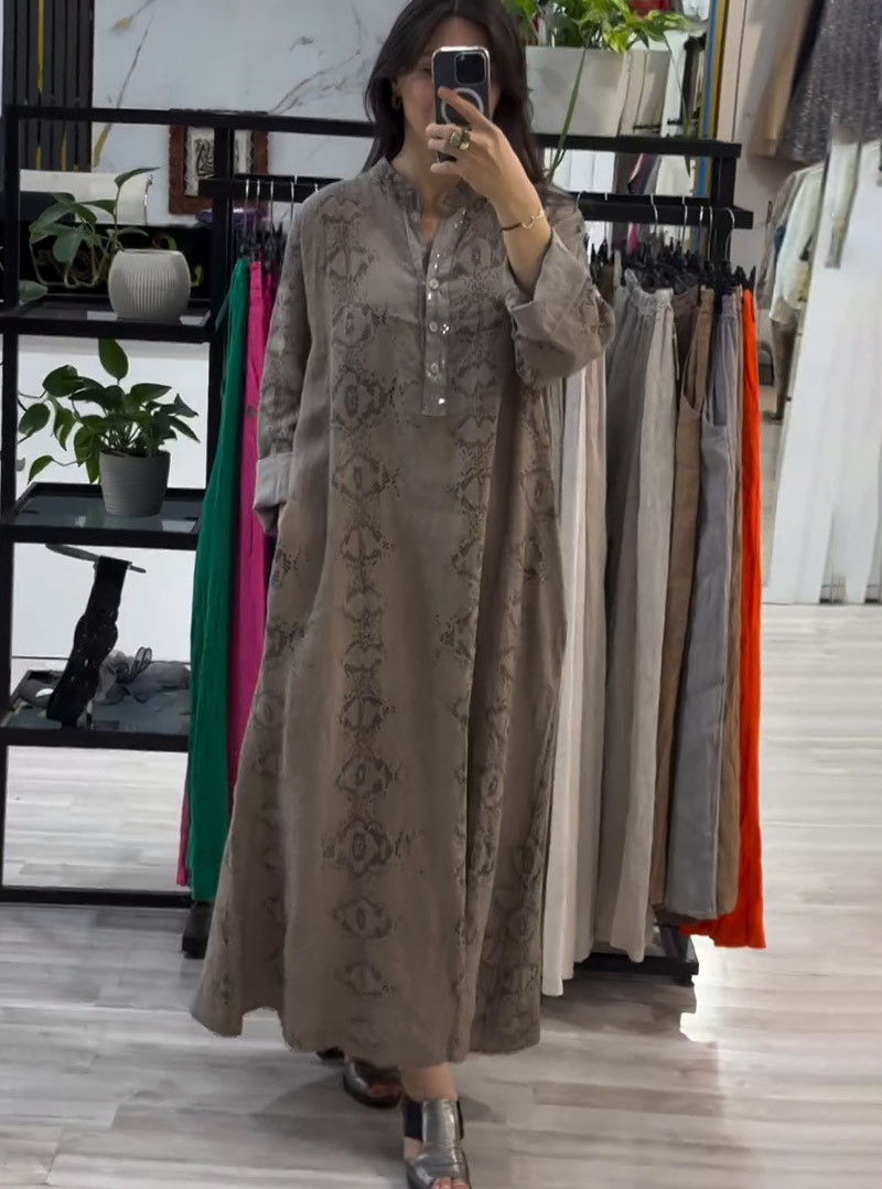 Muslim dress for Women Modest abaya Ramadan Dubai Abayas Kaftan Saudi Arab Long Robe - detail 6