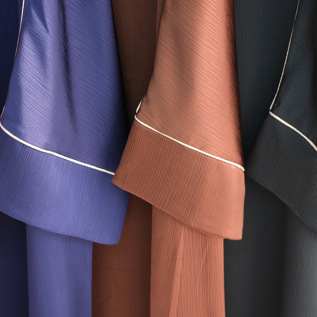 Abayas Kaftan Islam Dress Vestidos Largos Saudi Arab Long Robe Muslim Women Ramadan Dubai Jalabiya - detail 5