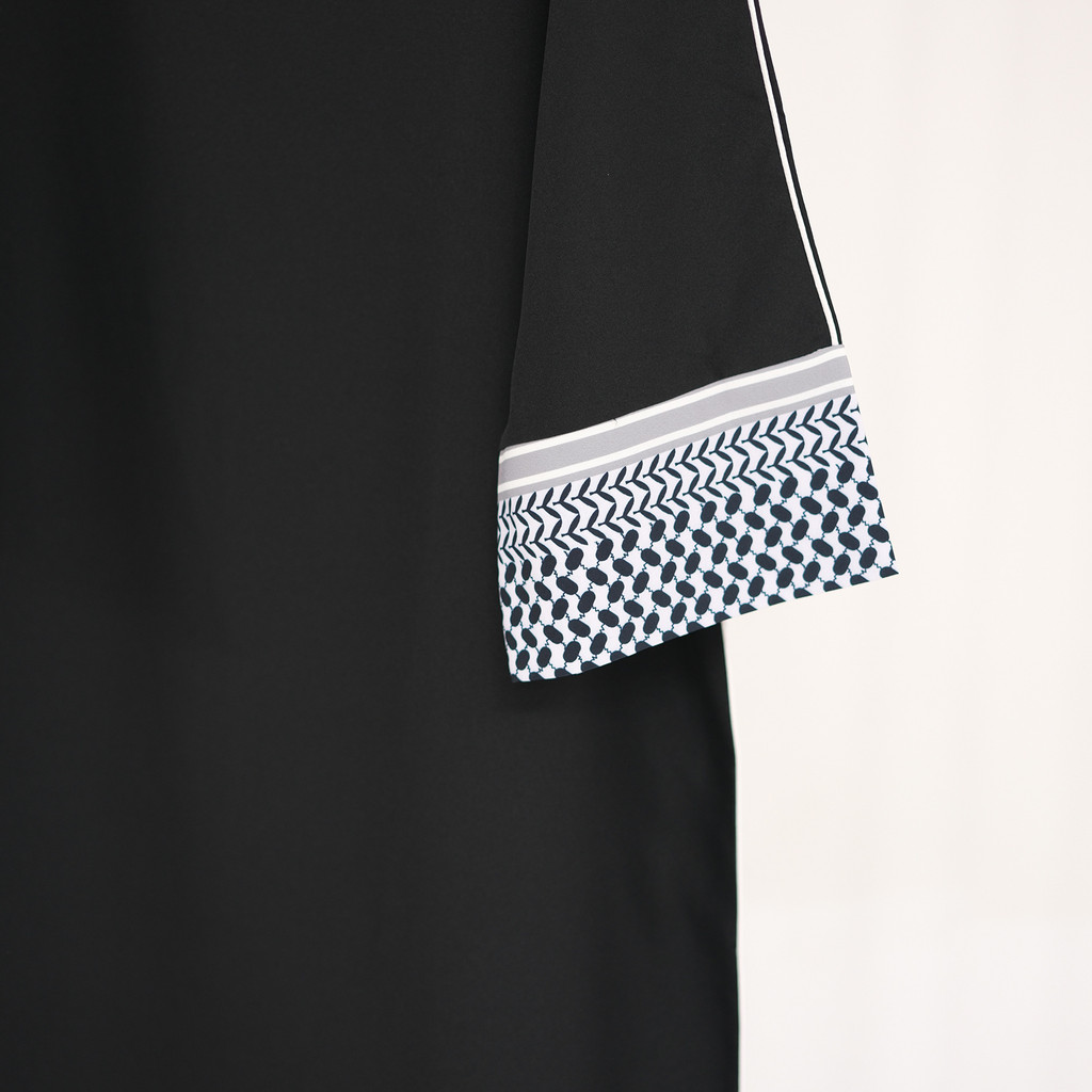 Dubai Elegance: Ramadan Abaya Collection Chic Turkish Jubah - detail 9