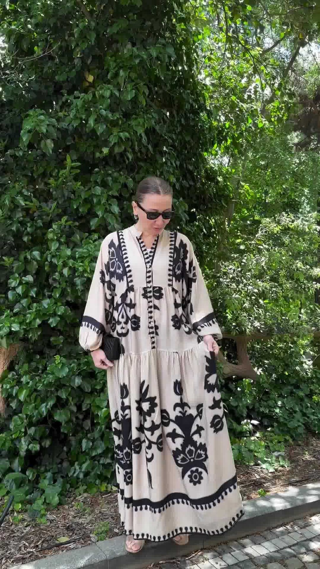 Abaya Muslim Dress Party Women Long Robe Ramadan Morocco Dubai Abayas Kaftan Islam Arab Modest Vestidos - detail 4