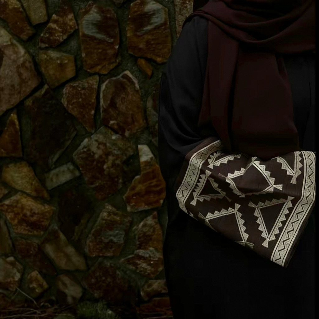 Raya fashion embroidery Dubai Türkiye elegant cardigan robe abaya - detail 5