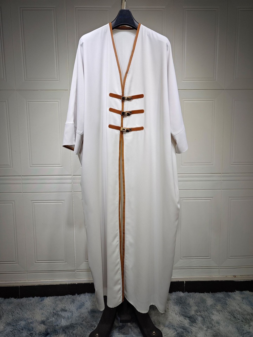 Ramadan Kimono Abaya Dubai Muslim Islam Saudi Arabia Kebaya Robe Fashion Dresses Abayas For Women Caftan - detail 6