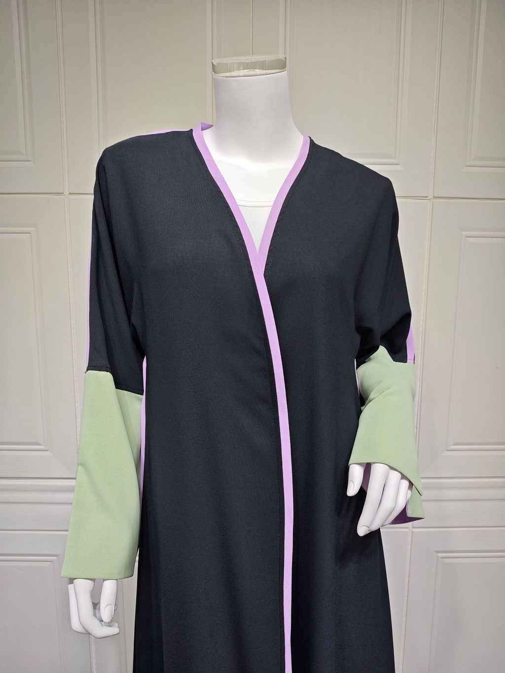 Raya Muslim Abaya for Women Split Sleeve Modest Party Dresses Ramadan Cardigan Abayas Kaftan Dubai Arab Long Robe - detail 3