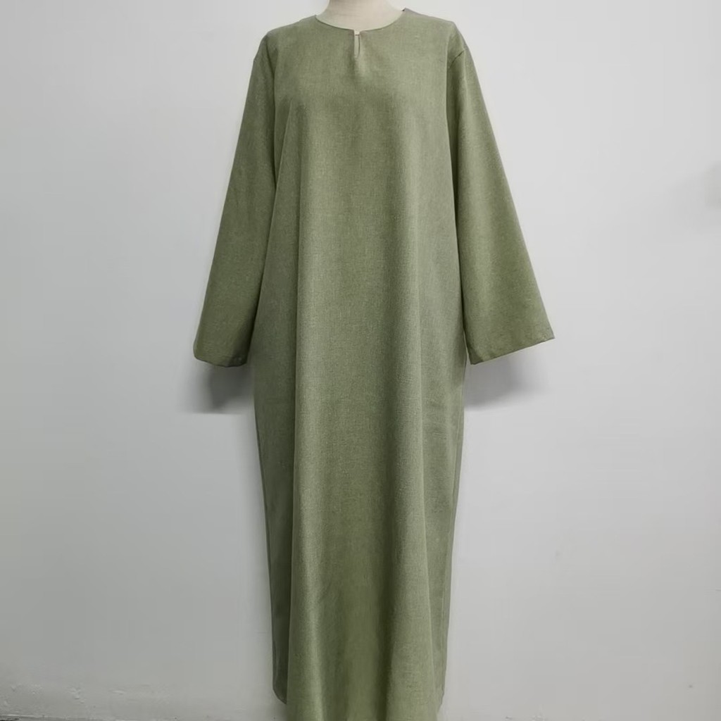 Party Eid Ramadan Mubarak Abaya Muslim Maxi Dress Dubai Modest Kaftan Islam Gown Casual - detail 8
