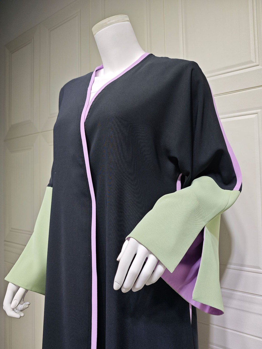 Raya Muslim Abaya for Women Split Sleeve Modest Party Dresses Ramadan Cardigan Abayas Kaftan Dubai Arab Long Robe - detail 4