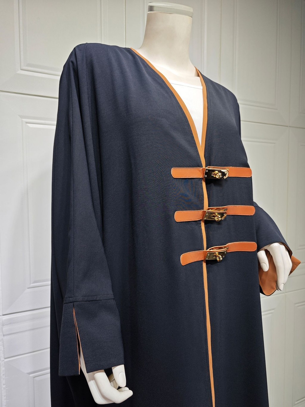 Ramadan Kimono Abaya Dubai Muslim Islam Saudi Arabia Kebaya Robe Fashion Dresses Abayas For Women Caftan - detail 10