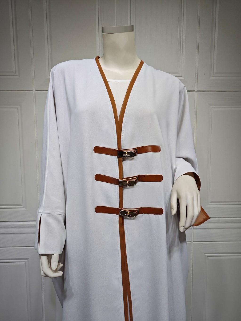 Ramadan Kimono Abaya Dubai Muslim Islam Saudi Arabia Kebaya Robe Fashion Dresses Abayas For Women Caftan - detail 3