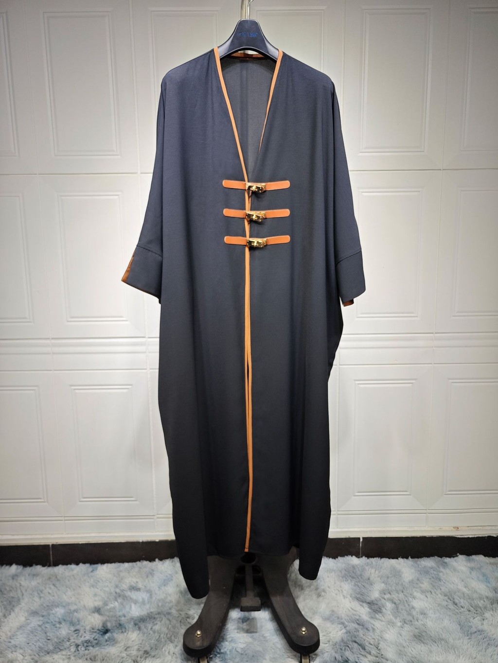Ramadan Kimono Abaya Dubai Muslim Islam Saudi Arabia Kebaya Robe Fashion Dresses Abayas For Women Caftan - detail 12