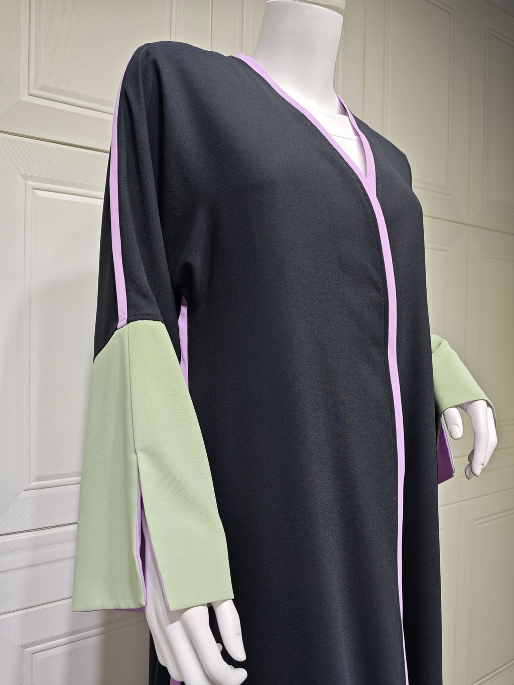 Raya Muslim Abaya for Women Split Sleeve Modest Party Dresses Ramadan Cardigan Abayas Kaftan Dubai Arab Long Robe - detail 5