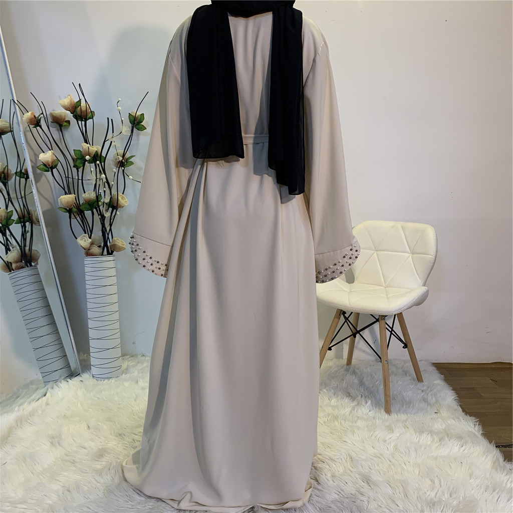 Modest Abaya Ramadan Dubai Robe Muslimah SG Kaftan Islamic Clothing Muslim For Women Kimono Caftan Malayu Cardigan - detail 10
