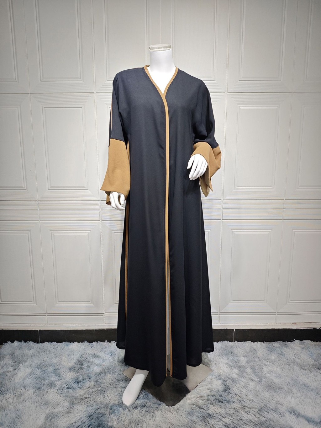 Raya Muslim Abaya for Women Split Sleeve Modest Party Dresses Ramadan Cardigan Abayas Kaftan Dubai Arab Long Robe - detail 7