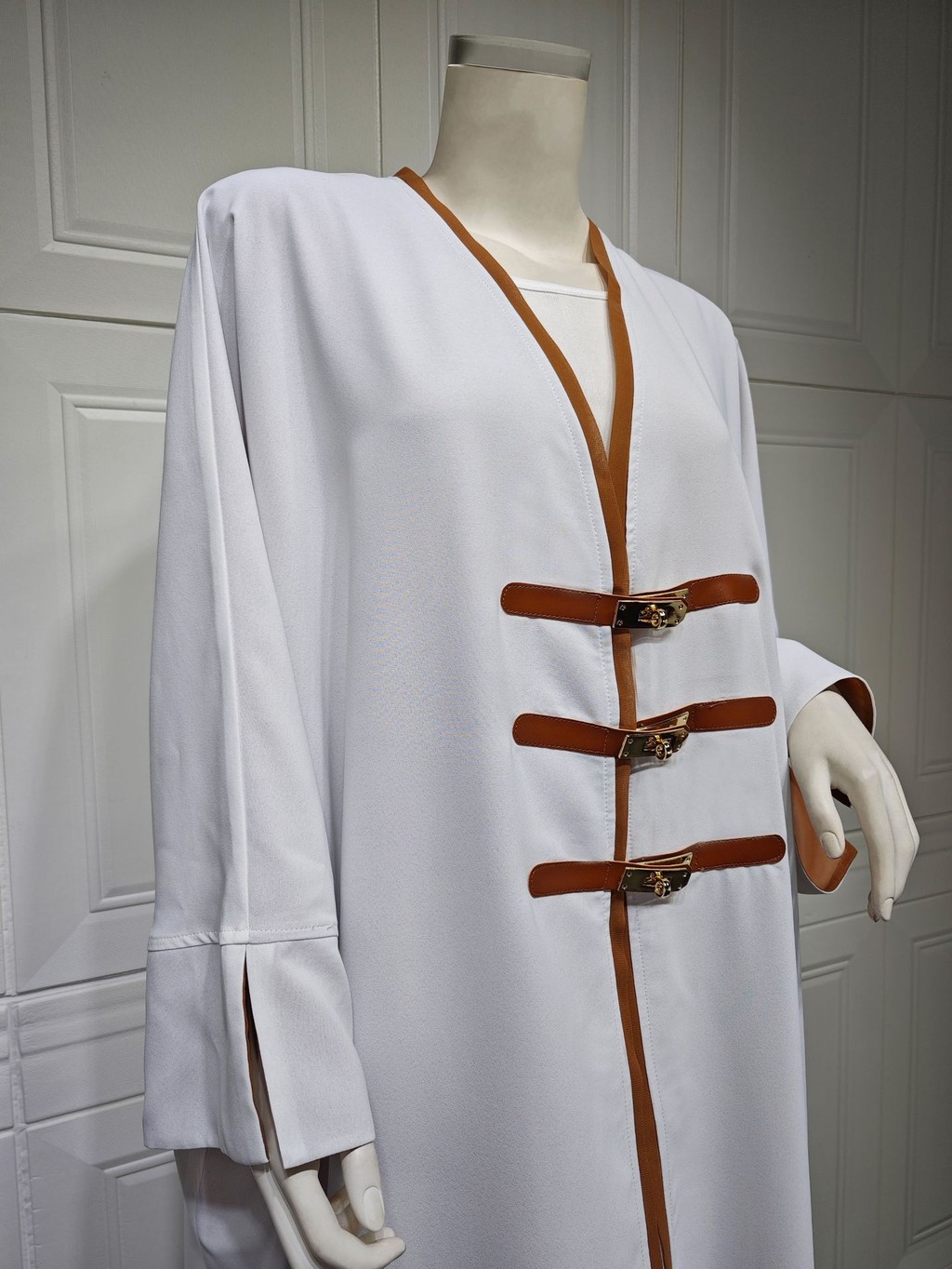 Ramadan Kimono Abaya Dubai Muslim Islam Saudi Arabia Kebaya Robe Fashion Dresses Abayas For Women Caftan - detail 5