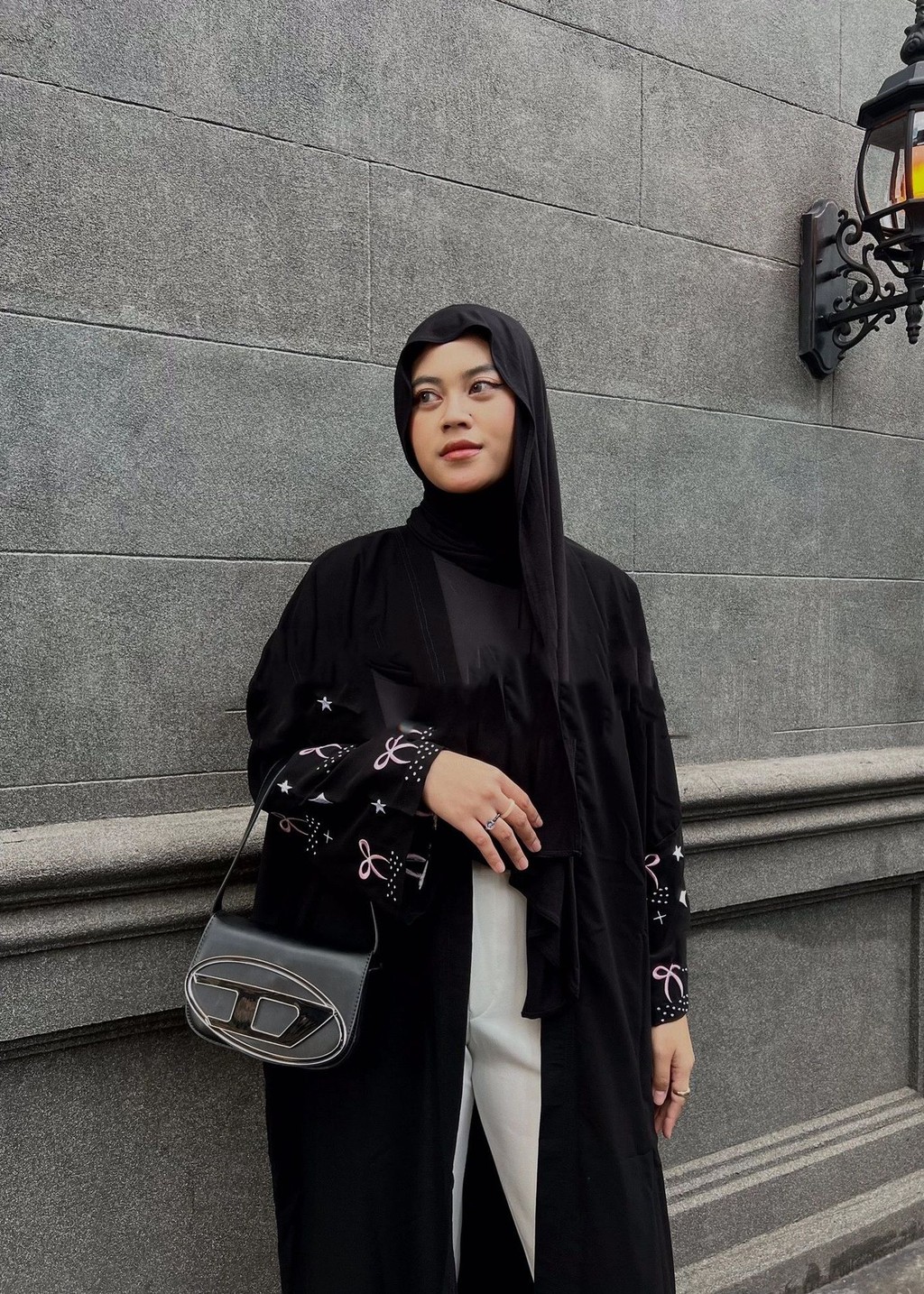 Muslim Abaya Dress for Women Embroidery Cardigan Raya Ramadan Robe Dubai Abayas Kaftan Islam Arab - detail 5