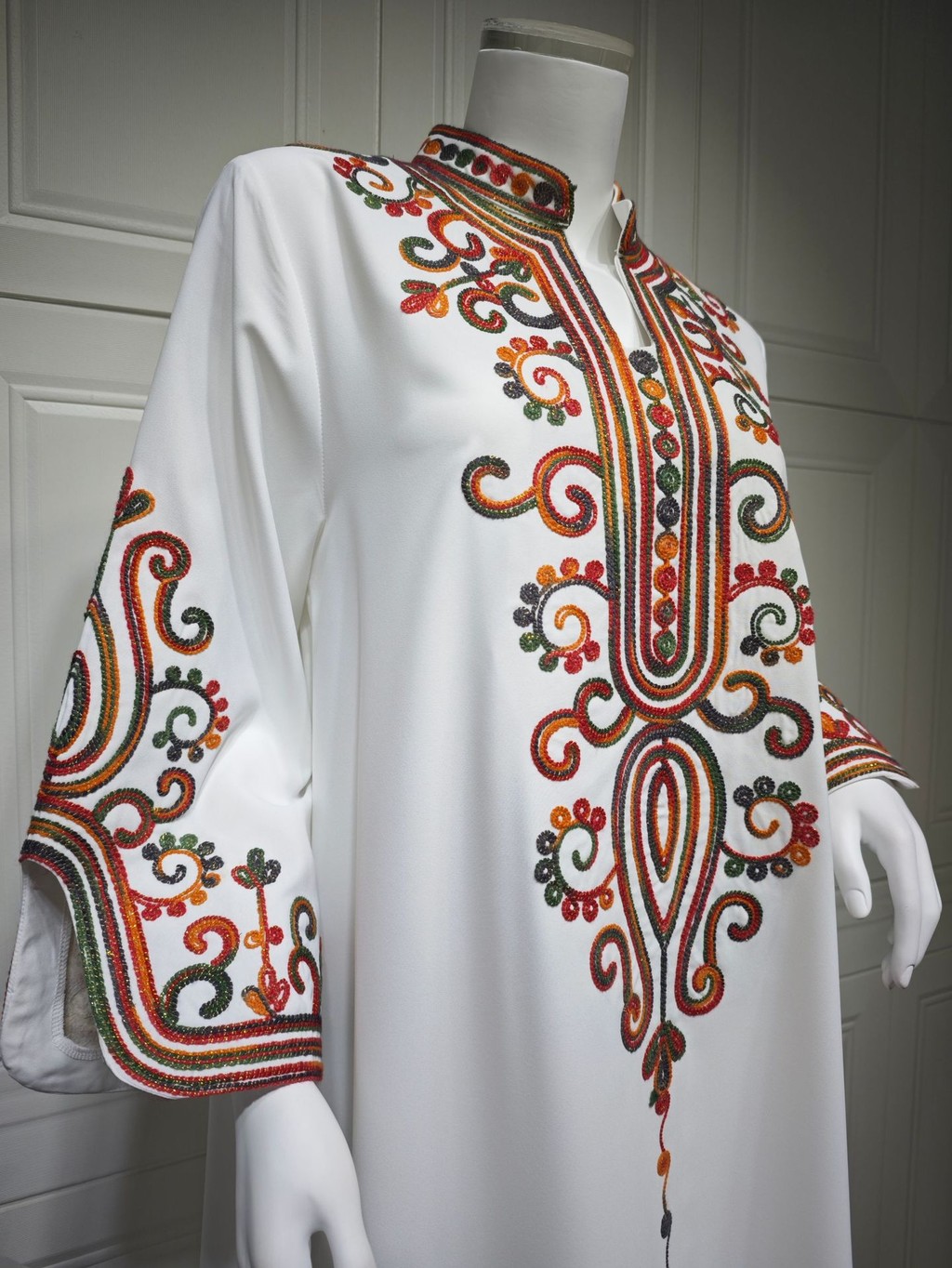 Ramadan Muslim Women's Embroidered Loose abaya Raya For Women Dubai Elegant Casual - detail 11