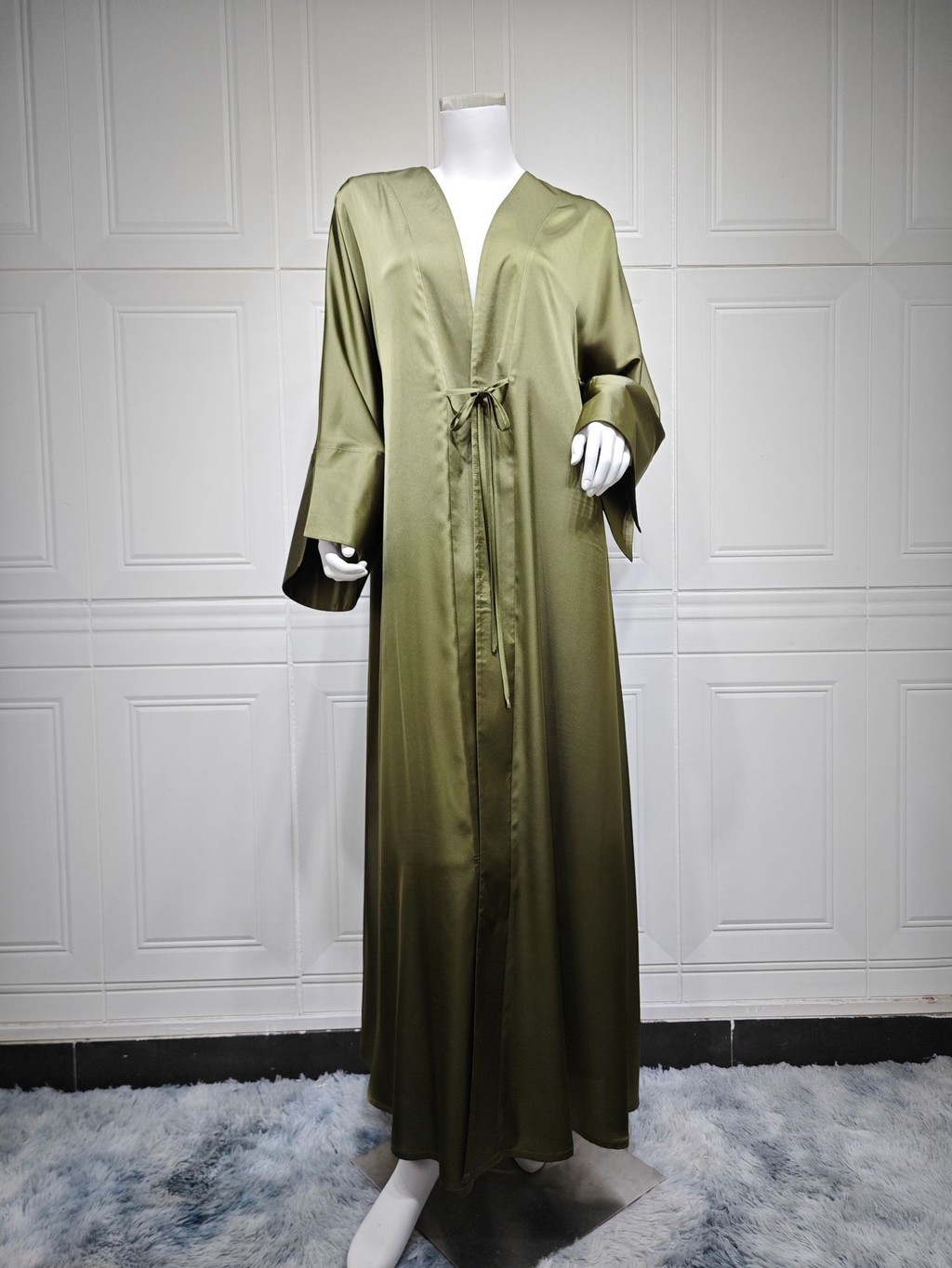 Dubai Kimono Open Abayas for Women Raya Ramadan Muslim Dress Turkey Kaftan Kebaya Caftan SG Abaya Dubai Islam Arab - detail 5