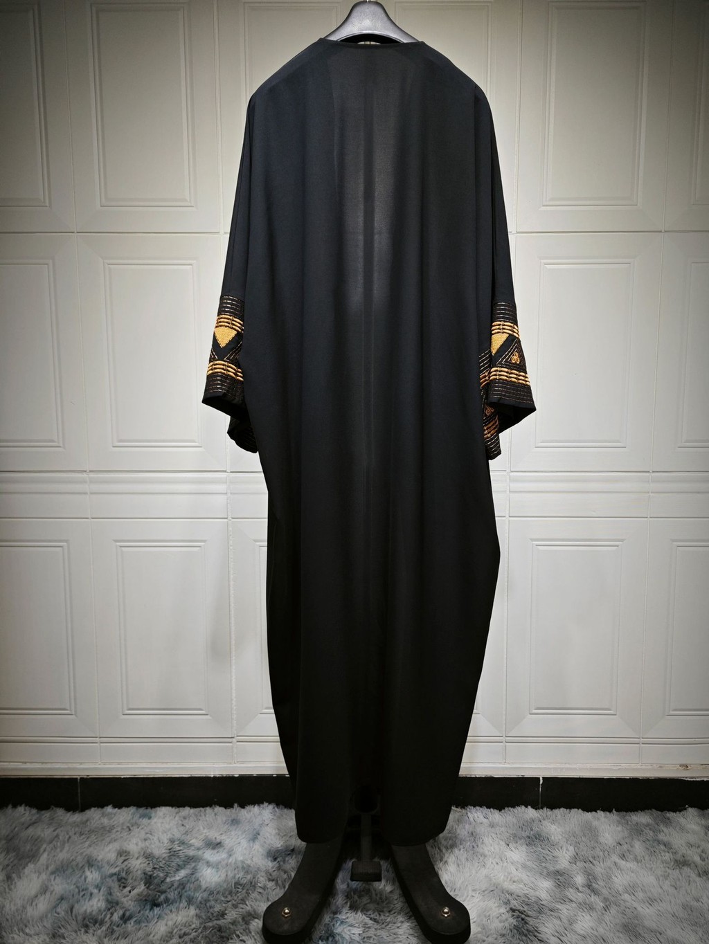 Raya White Open Kimono Abaya Dubai Luxury embroidery Islam Muslim Kaftan Dress Kebaya Palestine Abayas Women - detail 5