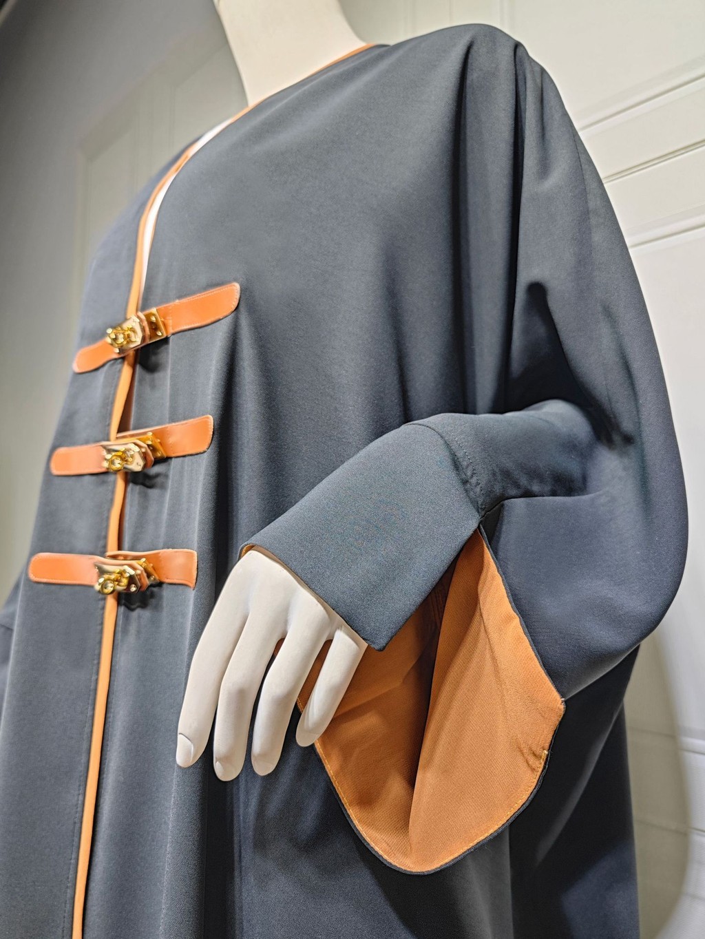 Ramadan Kimono Abaya Dubai Muslim Islam Saudi Arabia Kebaya Robe Fashion Dresses Abayas For Women Caftan - detail 11