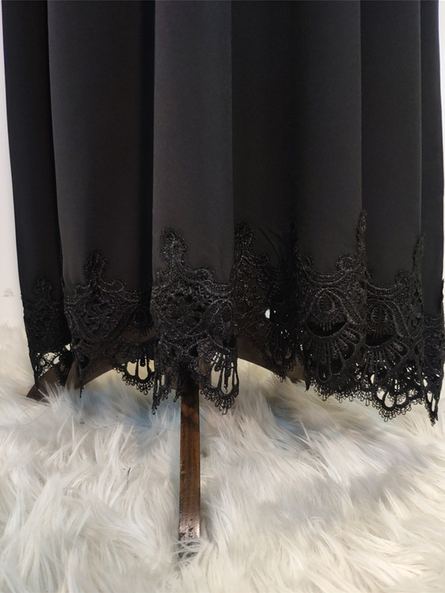 Modest Abaya Ramadan Muslimah De Mode Maxi Robe Malay Kaftan Islamic Clothing Muslim For Women Hijab Dress Caftan - detail 10
