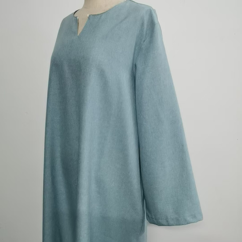 Party Eid Ramadan Mubarak Abaya Muslim Maxi Dress Dubai Modest Kaftan Islam Gown Casual - detail 6