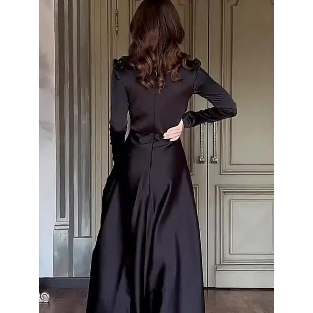 Women Party Dresses Abaya Appliques Ramadan Eid Muslim Kaftan Dubai Islam Arab Long Robe Jalabiya Vestidos Abayas